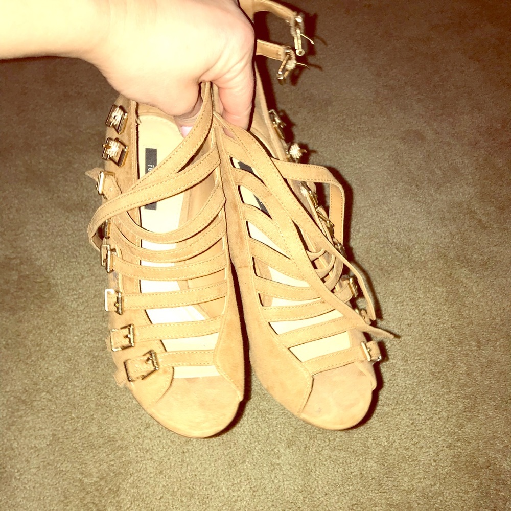 Wedges. Worn once